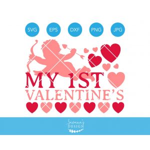 My First Valentine's Cut File