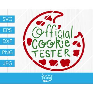 Official Cookie Tester Cookie Cut File