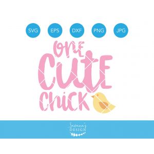 One Cute Chick Cut File