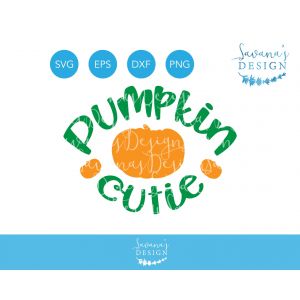 Pumpkin Cutie Cut File