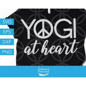 Yogi At Heart Cut File