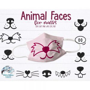 Animal Masks Cut File