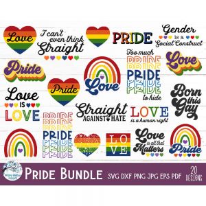 Pride Bundle Cut File
