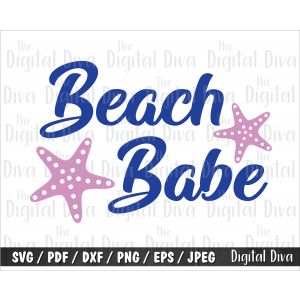 Beach Babe Cut File