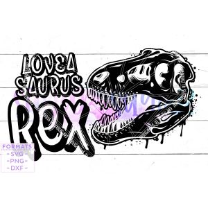 Loveasaurus Rex Cut File