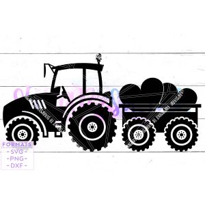 Valentine Tractor Cut File