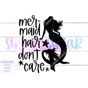 Mermaid Hair Don't Care Cut File