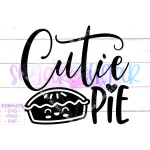 Cutie Pie Little Girl Cut File