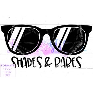 Shades and Babes Boy Sunglasses Cut File