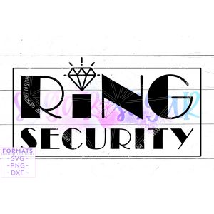 Ring Security Boy Ring Bearer Cut File