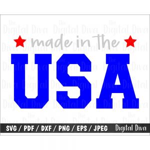 Made In The USA Cut File