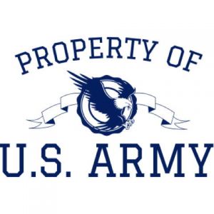 Property Of U.S. Army Template