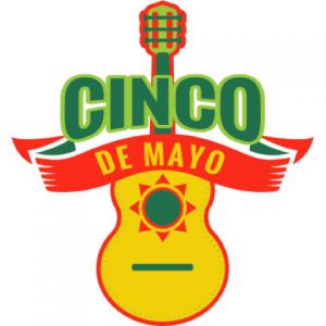 Cinco De Mayo Guitar 2 Template