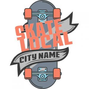 Skateboarding 1 Template