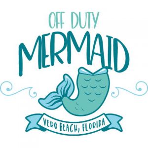 Off Duty Mermaid Template