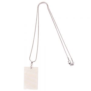 RECTANGLE SHELL NECKLACE