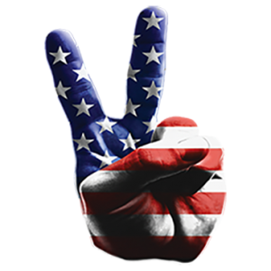 AMERICAN PEACE HAND