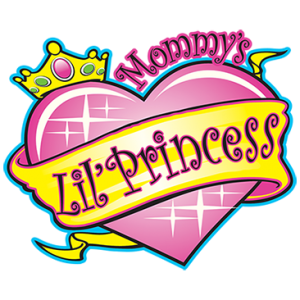 MOMMY'S LIL PRINCESS HEART-NEON