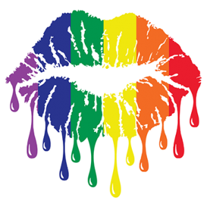 PRIDE DRIPPING LIPS