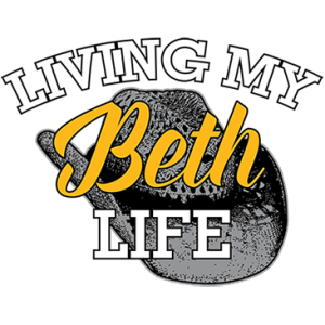 LIVIN MY BETH LIFE - METALLIC