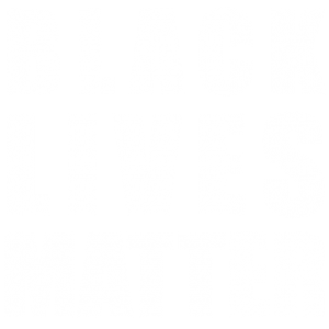 BLACK LIVES MATTER - WHITE