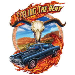 HOT ROD STEER SKULL