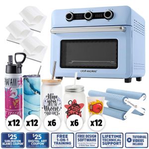 TRANSPRO ESSENTIALS SUBLIMATION OVEN STARTER PACKAGE