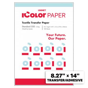 ICOLOR 560/550 STANDARD LEGAL 2 STEP - A & B PAPER - 100 SHEETS