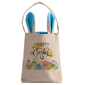 EASTER BUNNY TOTE - BLUE