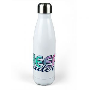 STAINLESS STEEL COLA BOTTLE - WHITE