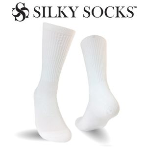 SILKY SOCKS - BLANK STREETWEAR CREW SOCKS
