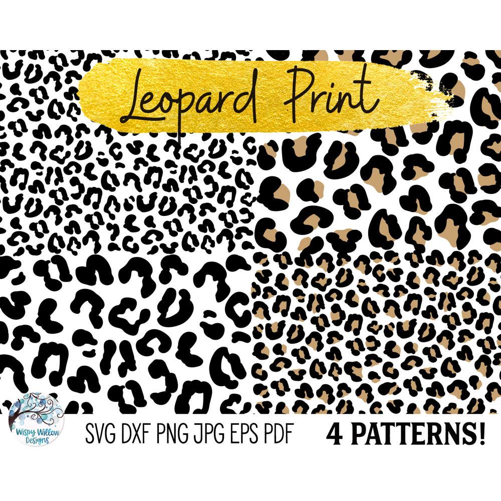 Leopard Print Bundle Cut File | Pro World