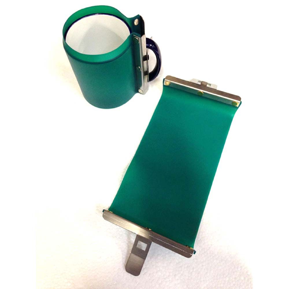 Mug Silicone Wrap Sublimation with Metal Buckle 3D Heat Press Silicone Mug Clamp Fixture for DIY Printing Mugs 20 OZ WIOR Silicone Wraps for Sublimation Tumblers 20 oz 