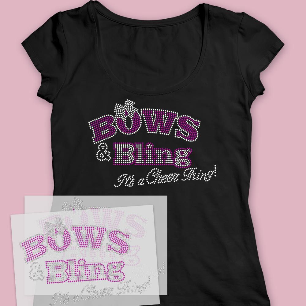 Rhinestone T-Shirts & Custom Bling Shirts