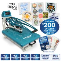 CUSTOM TRANSFER AND HEAT PRESS BUSINESS PACKAGE
