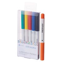 SUBLIMATION MARKERS- 6 COLORS