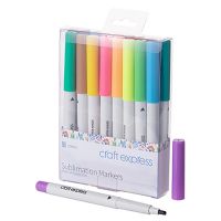 SUBLIMATION MARKERS- 18 COLORS
